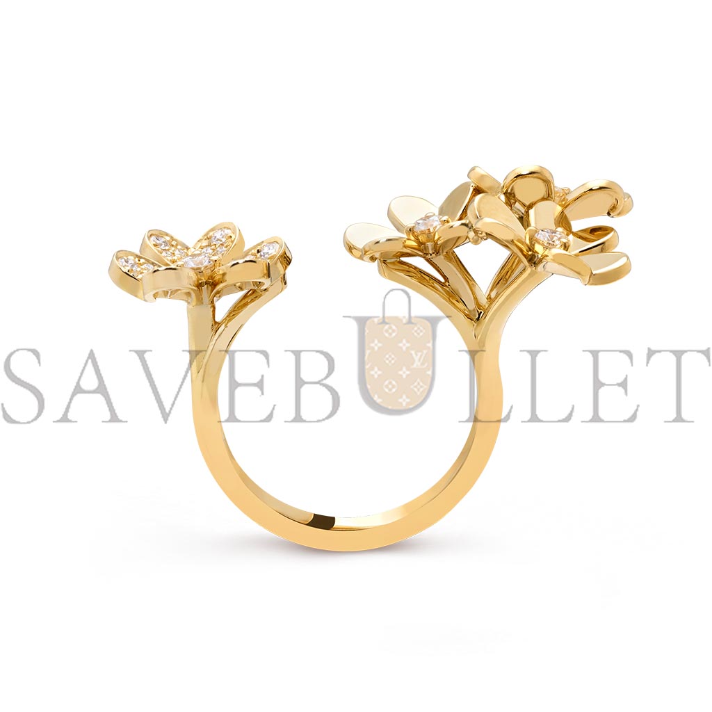 v*n cl*f arpels frivole between the finger ring - yellow gold, Di*m*nd  vcarp3w500